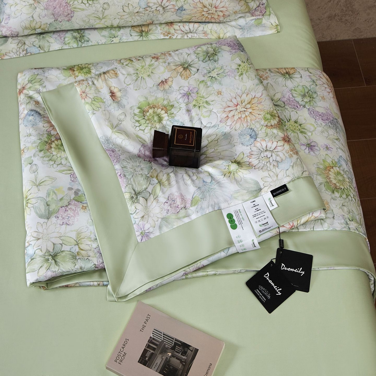 南通朵美纺织品有限公司 2026新款100支天丝系列夏被 绿意盎然