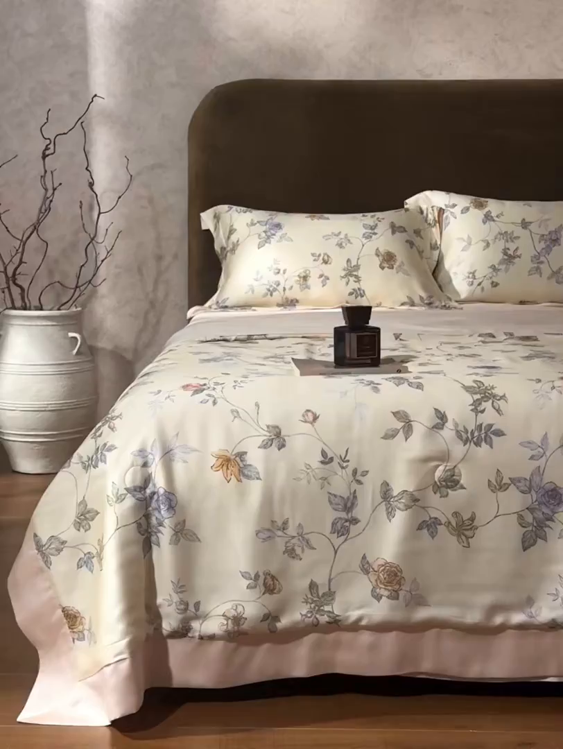 91家纺网 家纺一手货源 找家纺 （总）南通朵美纺织品有限公司 2026新款100支天丝系列夏被