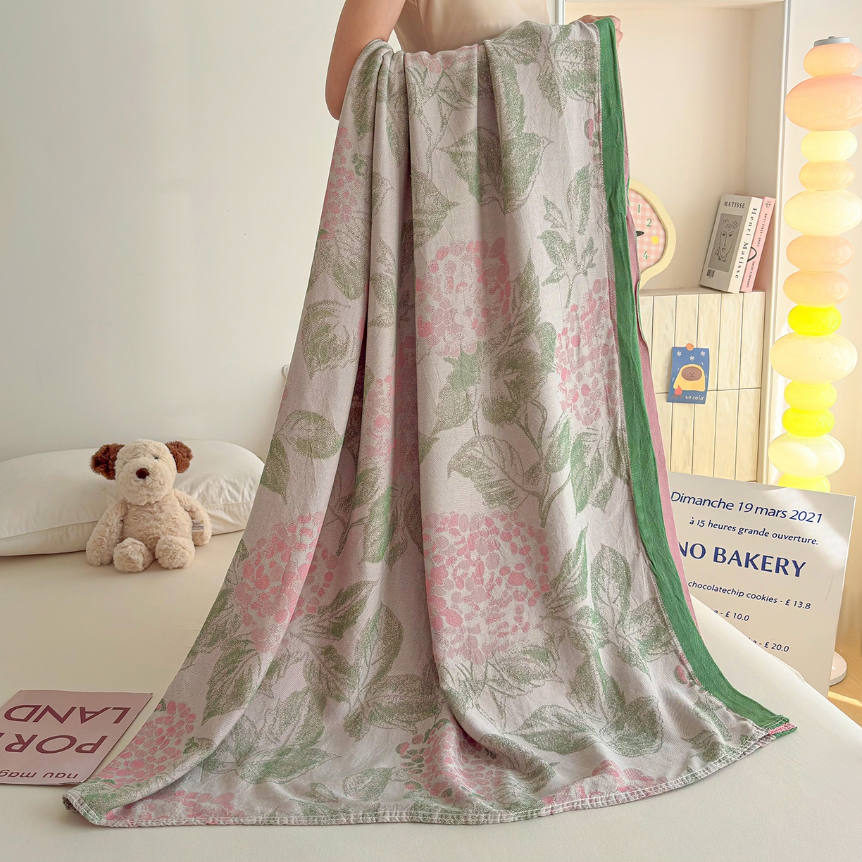 91家纺网 家纺一手货源 找家纺 （总）棠薇家纺 2026新款竹纤维毯子冷感毯毛巾被柔滑多功能夏凉毯盖毯纱发毯办公室午休毯