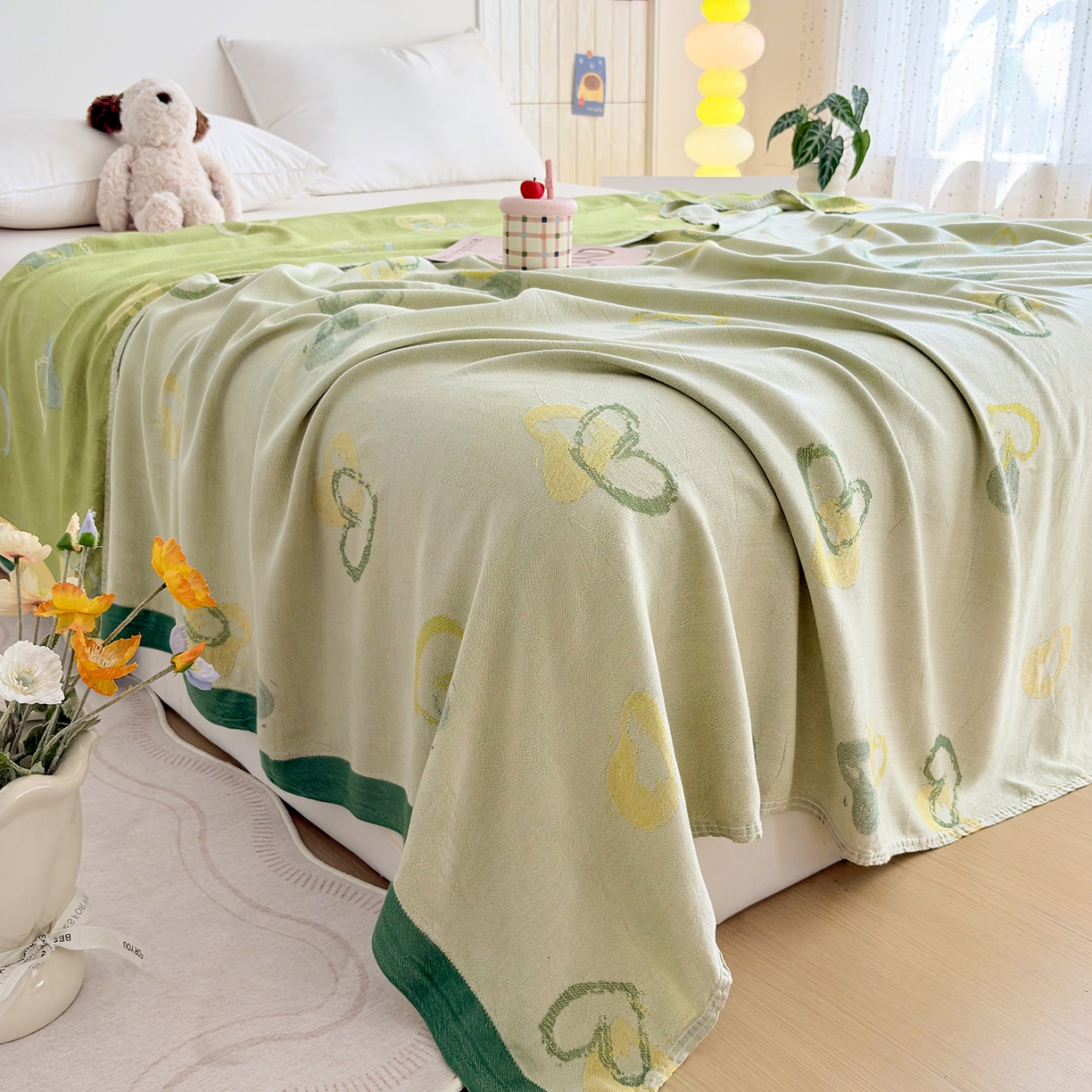 91家纺网 家纺一手货源 找家纺 （总）棠薇家纺 2026新款竹纤维毯子冷感毯毛巾被柔滑多功能夏凉毯盖毯纱发毯办公室午休毯