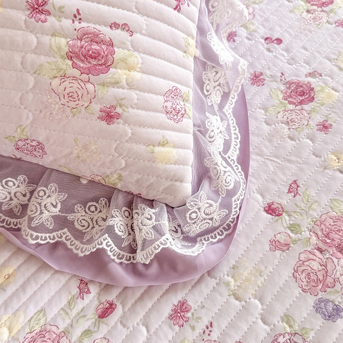 91家纺网 家纺一手货源 找家纺 苏米娜家纺SUMINA 苏米娜2026新款A类母婴级锦氨凉席夏被床盖款四件套夏凉被空调被床盖款凉席四件套 花屿梦