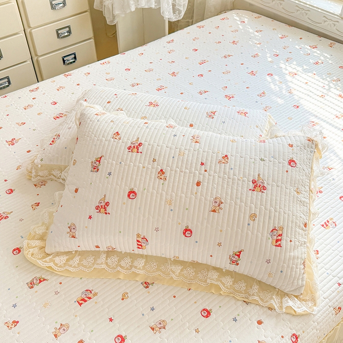 91家纺网 家纺一手货源 找家纺 苏米娜家纺SUMINA 苏米娜2026新款A类母婴级锦氨凉席夏被床盖款四件套夏凉被空调被床盖款凉席四件套 快乐星仔