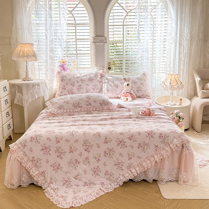 91家纺网 家纺一手货源 找家纺 苏米娜家纺SUMINA 苏米娜2026新款A类母婴级锦氨凉席夏被床盖款四件套夏凉被空调被床盖款凉席四件套 寻梦