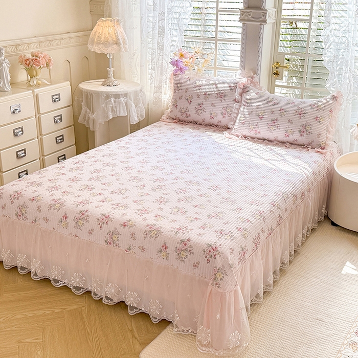 91家纺网 家纺一手货源 找家纺 苏米娜家纺SUMINA 苏米娜2026新款A类母婴级锦氨凉席夏被床盖款四件套夏凉被空调被床盖款凉席四件套 寻梦