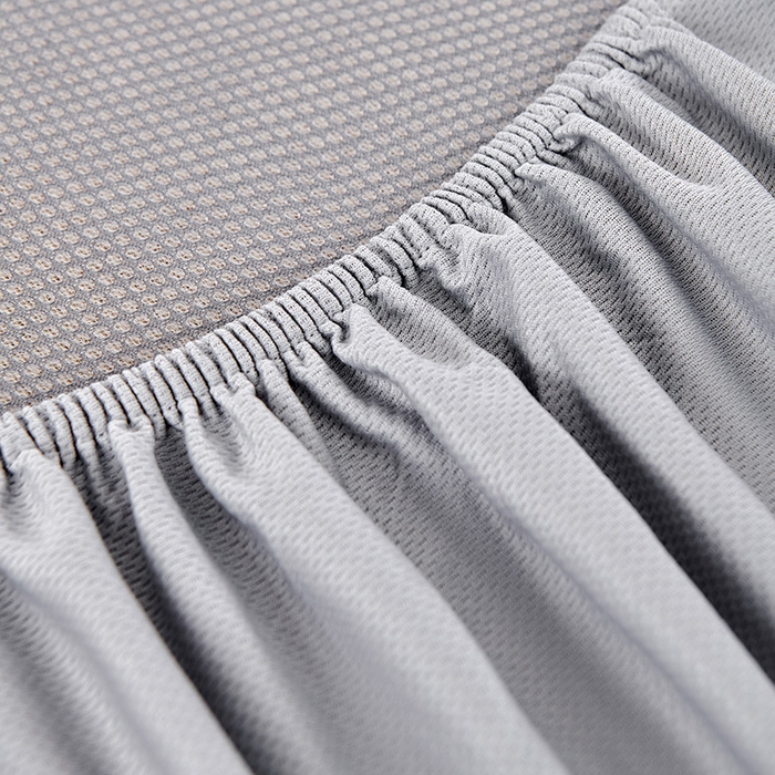 91家纺网 家纺一手货源 找家纺 小牛席业 2026新款棋盘格冰丝席（腊肠狗贴布绣）凉席三件套-床笠款 腊肠狗贴布绣-咖色