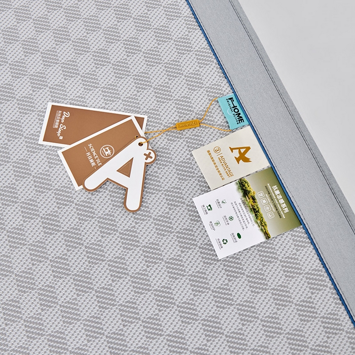 91家纺网 家纺一手货源 找家纺 小牛席业 2026新款棋盘格冰丝席（腊肠狗贴布绣）凉席三件套-床笠款 腊肠狗贴布绣-灰色