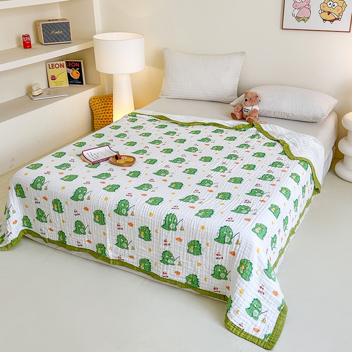 91家纺网 家纺一手货源 找家纺 （总）慕婷家纺 2026新款婴儿纱布浴巾浴巾全棉六层纱布泡泡纱布毛巾被