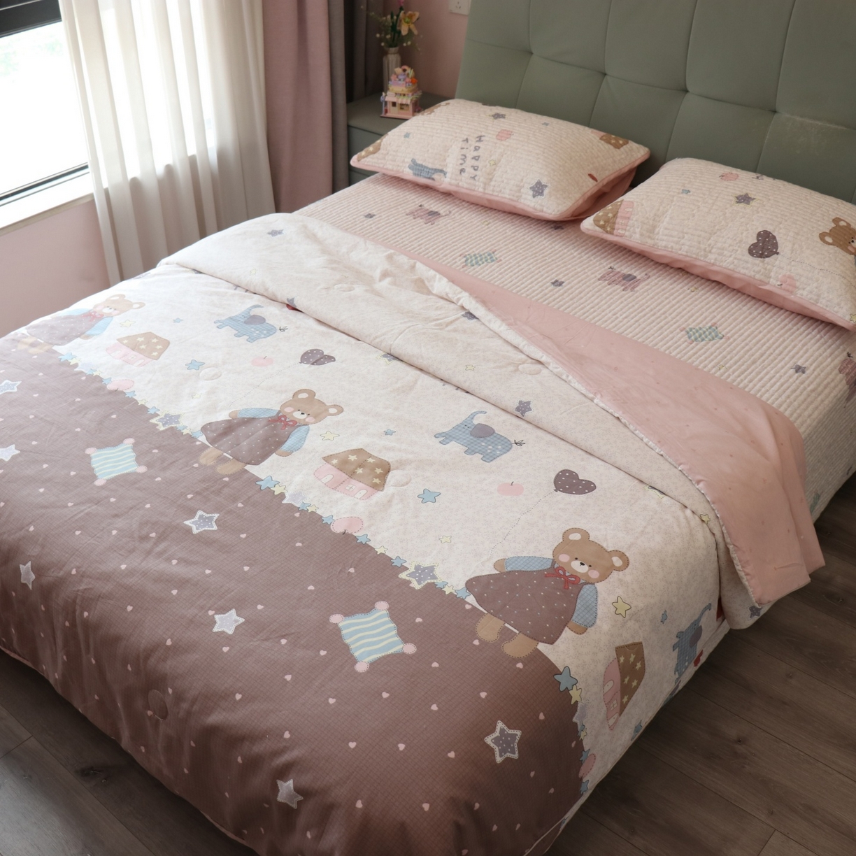 91家纺网 家纺一手货源 找家纺 （总）孑寐家纺 2026新款全棉纯棉多功能夏被床盖四件套夏凉被空调被