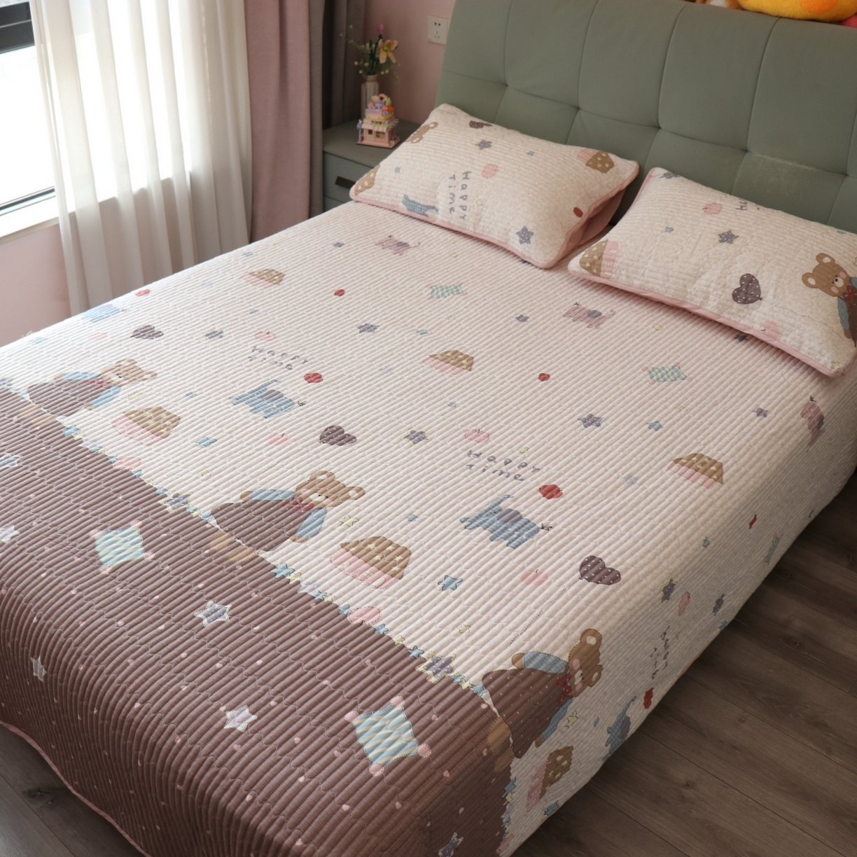 91家纺网 家纺一手货源 找家纺 孑寐家纺 2026新款全棉纯棉多功能夏被床盖四件套夏凉被空调被 假日野餐