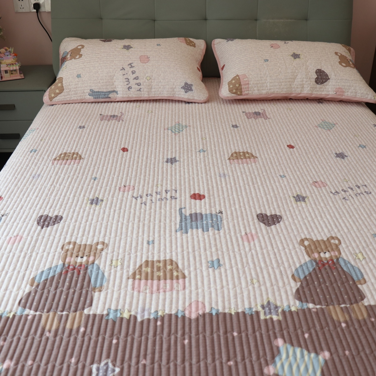 91家纺网 家纺一手货源 找家纺 孑寐家纺 2026新款全棉纯棉多功能夏被床盖四件套夏凉被空调被 假日野餐