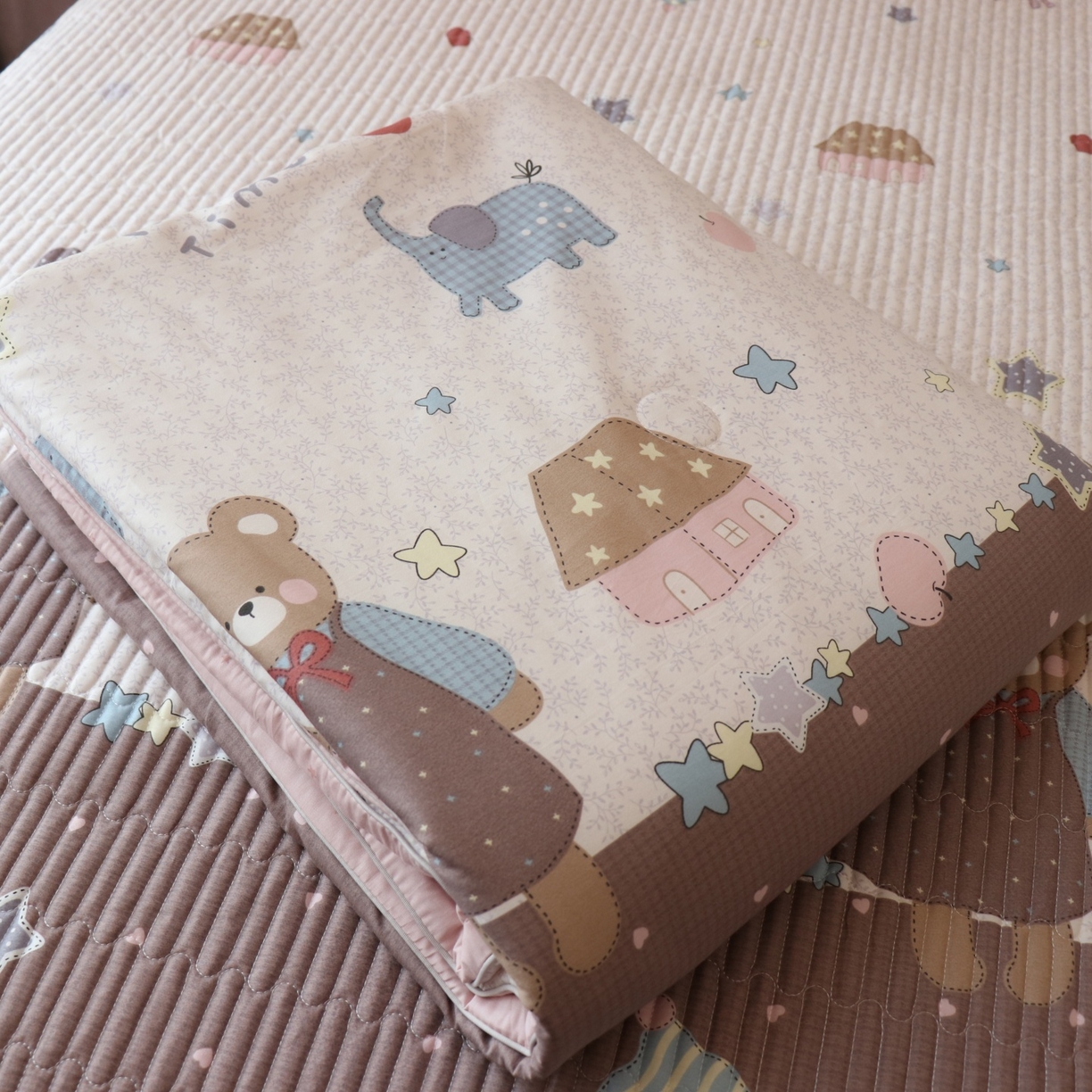 91家纺网 家纺一手货源 找家纺 孑寐家纺 2026新款全棉纯棉多功能夏被床盖四件套夏凉被空调被 假日野餐