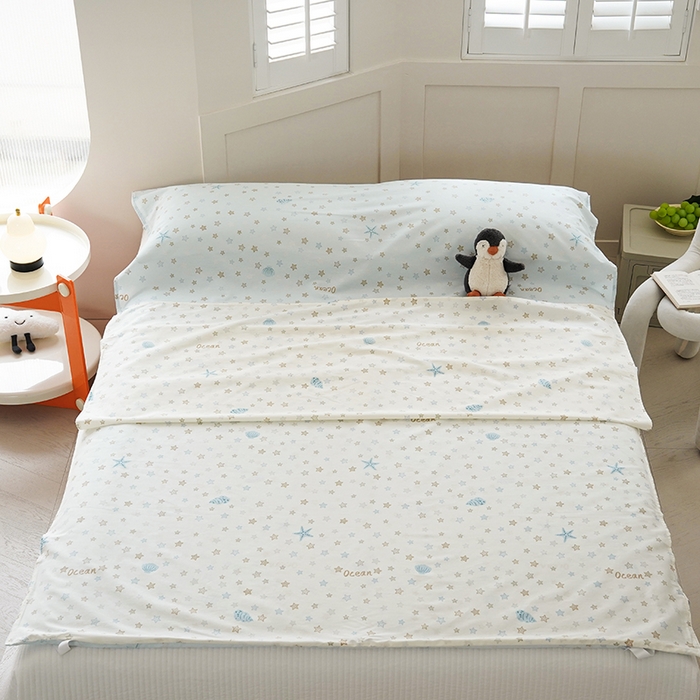 91家纺网 家纺一手货源 找家纺 （总）梦楠家纺 2026新款12868全棉40支酒店隔脏睡袋