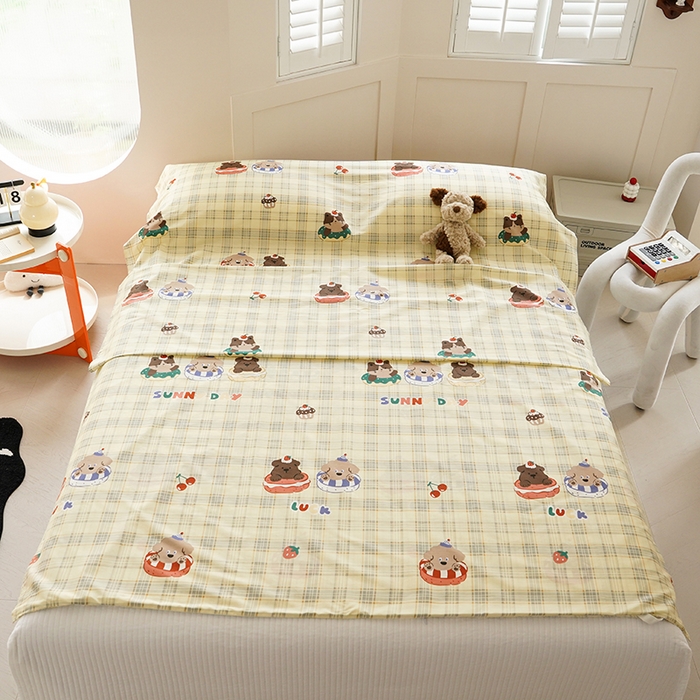 （总）梦楠家纺 2026新款12868全棉40支酒店隔脏睡袋