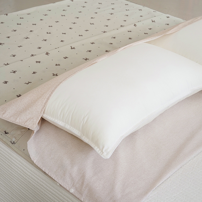 91家纺网 家纺一手货源 找家纺 梦楠家纺 2026新款12868全棉40支酒店隔脏睡袋 蝴蝶结