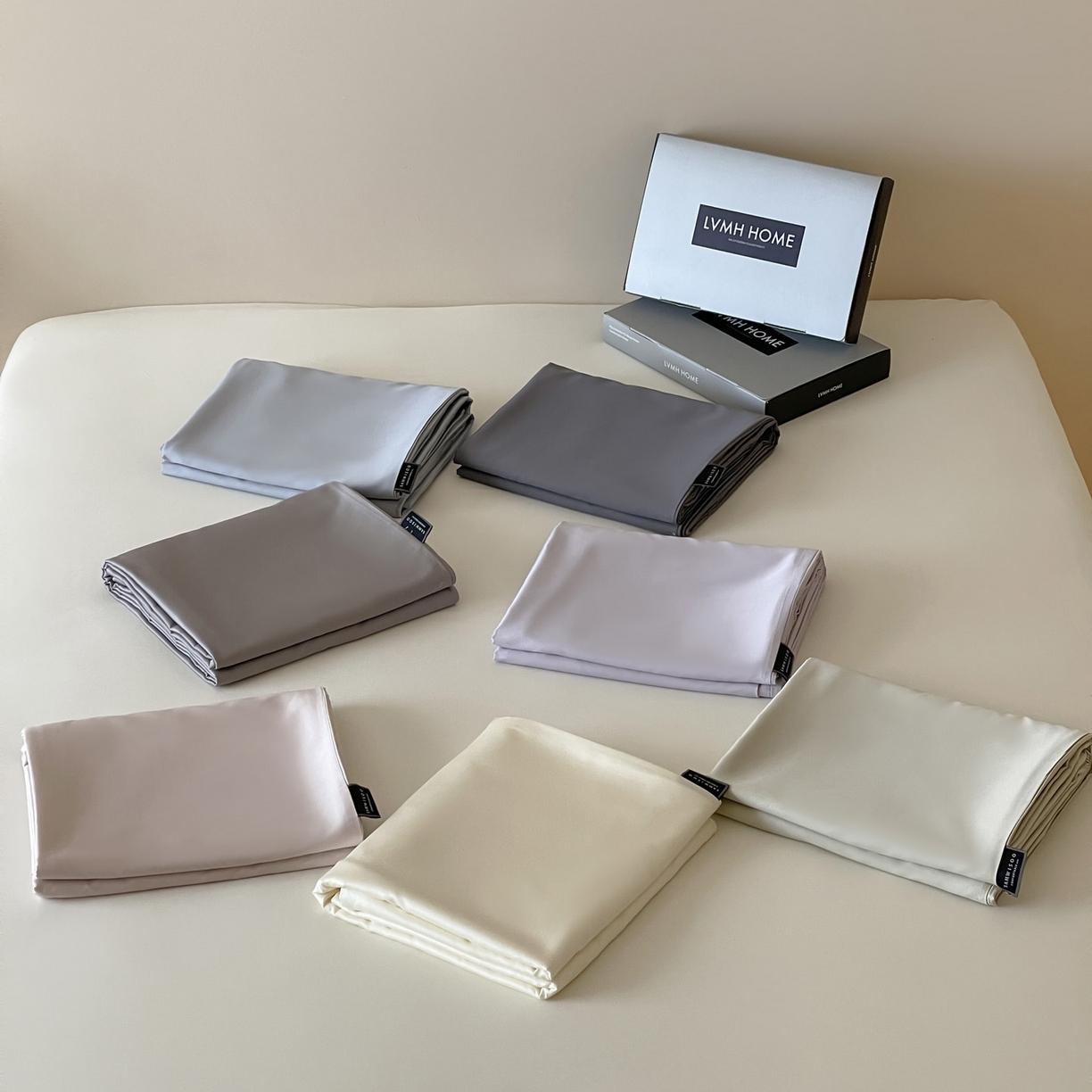 91家纺网 家纺一手货源 找家纺 三味舒屋 2026新款凉风小奢绸60S兰精天丝纯色单品系列-单被套被套单件 组合图仅供展示-不可下单