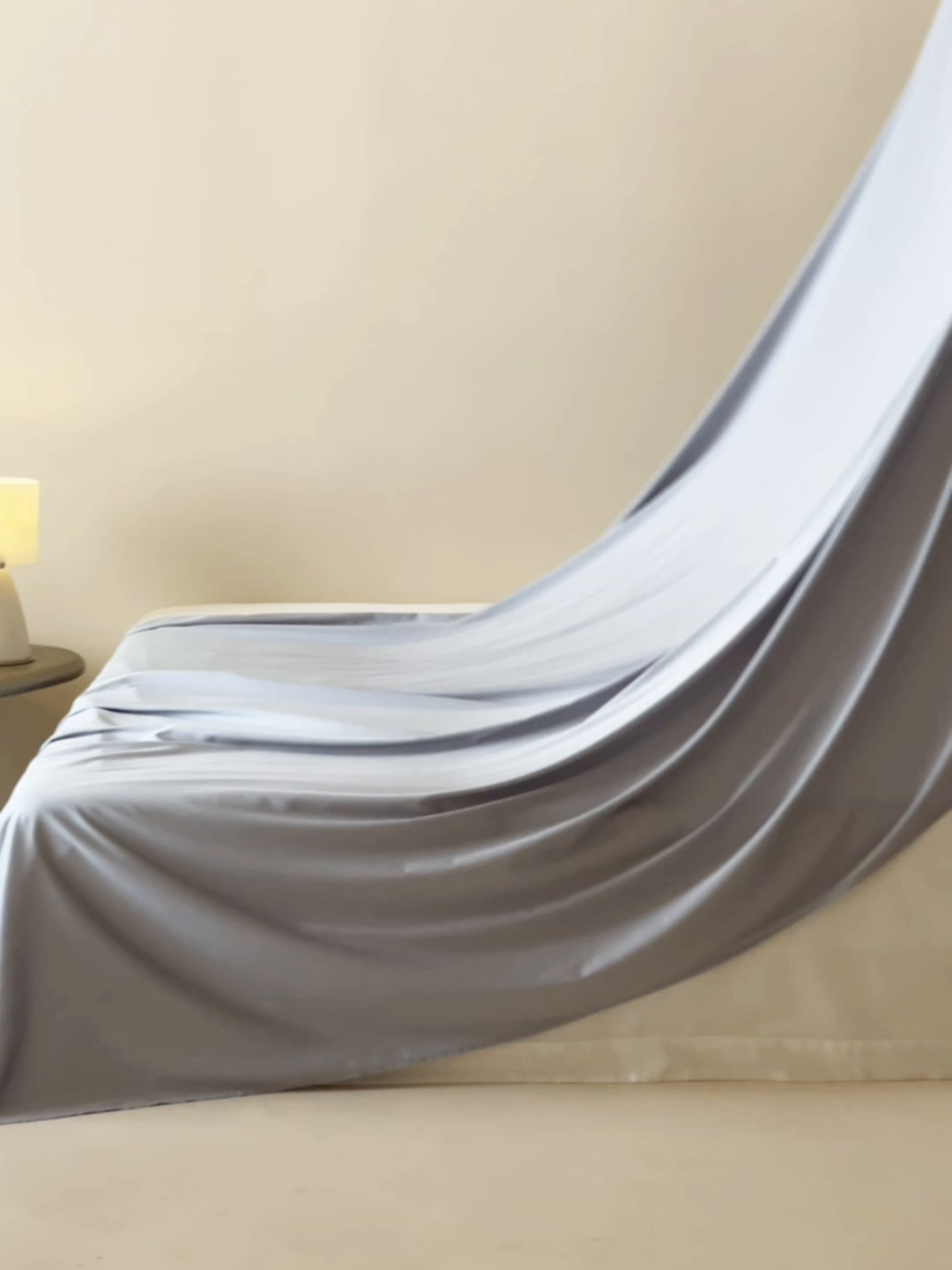 91家纺网 家纺一手货源 找家纺 三味舒屋 2026新款凉风小奢绸60S兰精天丝纯色单品系列-单床单床单单件 紫铜色