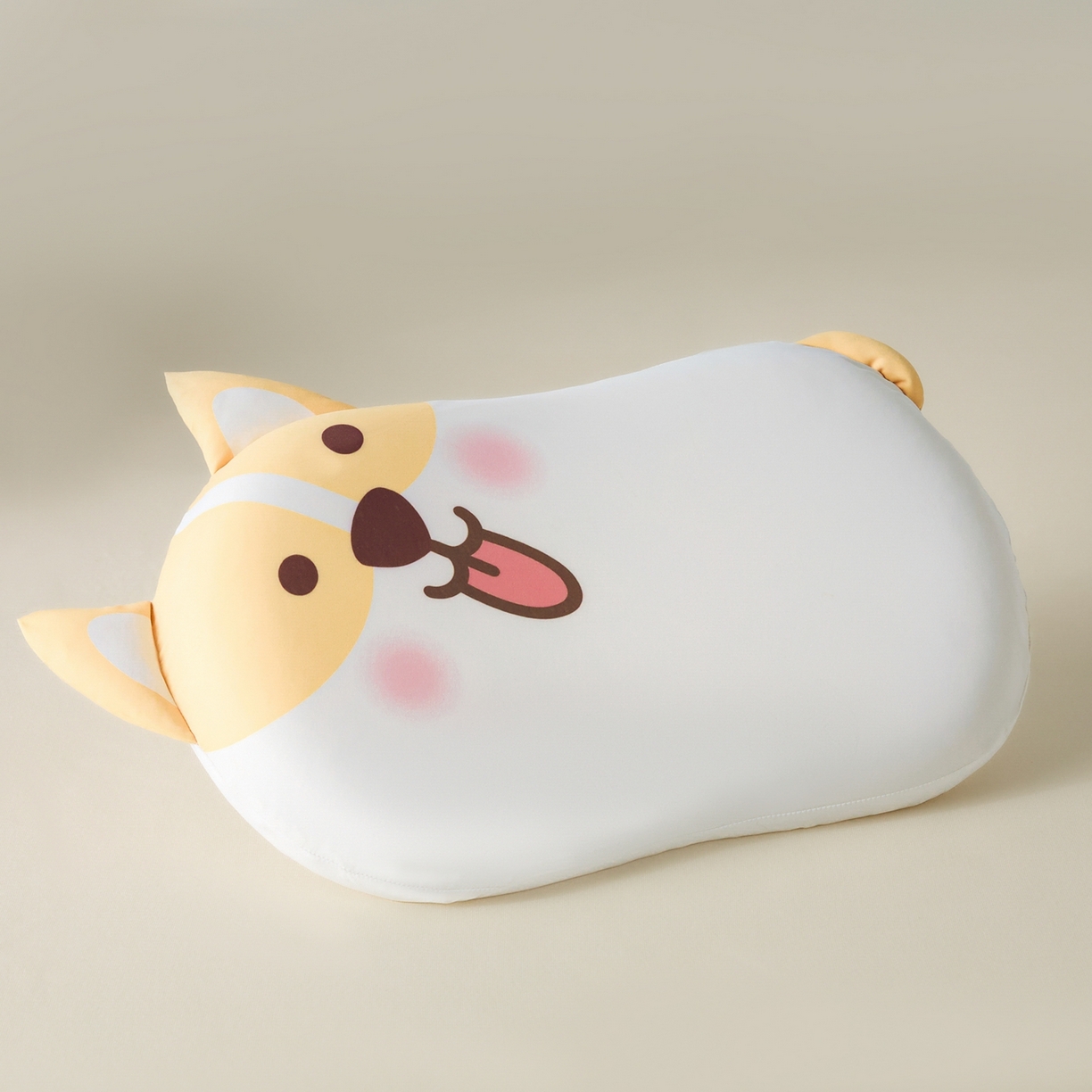 91家纺网 家纺一手货源 找家纺 小桃姐家纺 2026新款可爱卡通儿童记忆枕柯基熊猫小狗记忆枕芯枕头可拆洗儿童枕 萌趣柯基