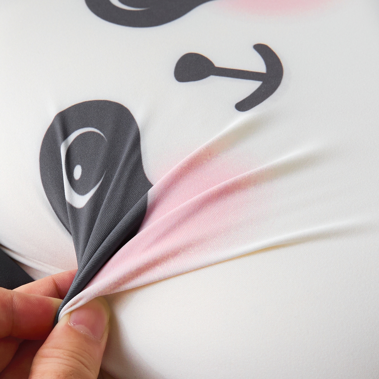 91家纺网 家纺一手货源 找家纺 小桃姐家纺 2026新款可爱卡通儿童记忆枕柯基熊猫小狗记忆枕芯枕头可拆洗儿童枕 萌趣熊猫