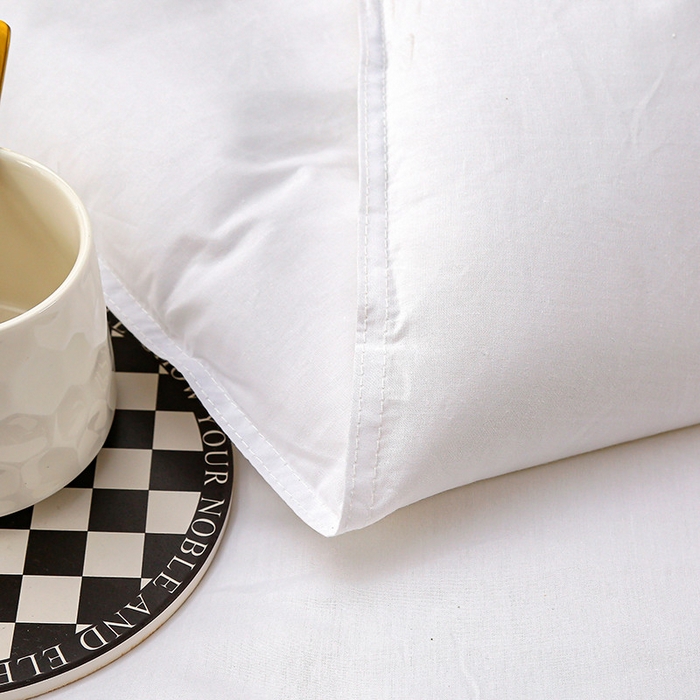 91家纺网 家纺一手货源 找家纺 锦兴酒店布草 2026新款酒店被芯宾馆被芯40s纯棉防羽喷气磨毛滚边双针边被芯 双针边-40s纯棉防羽喷气款