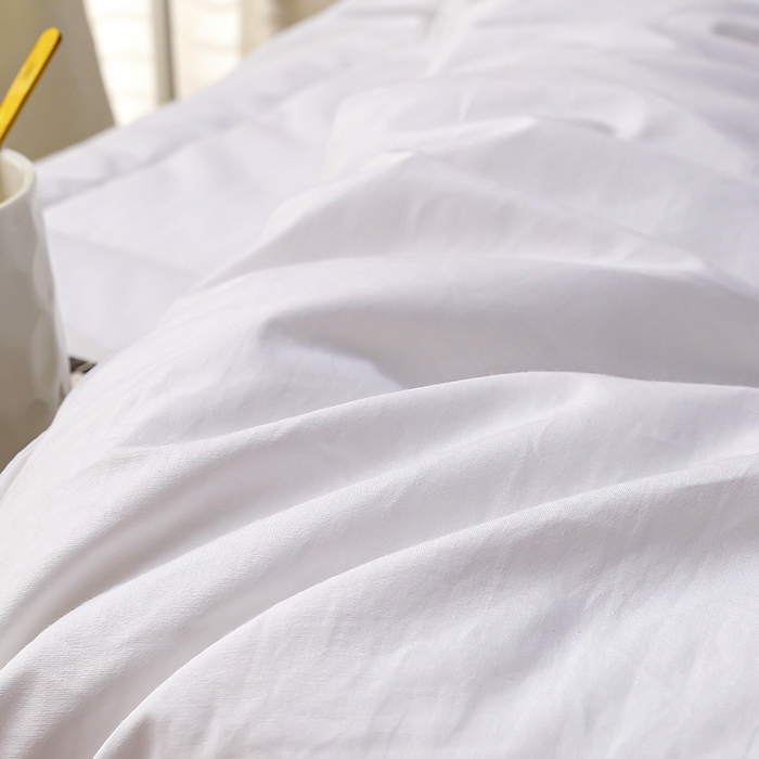 91家纺网 家纺一手货源 找家纺 锦兴酒店布草 2026新款酒店被芯宾馆被芯40s纯棉防羽喷气磨毛滚边双针边被芯 双针边-40s纯棉防羽喷气款