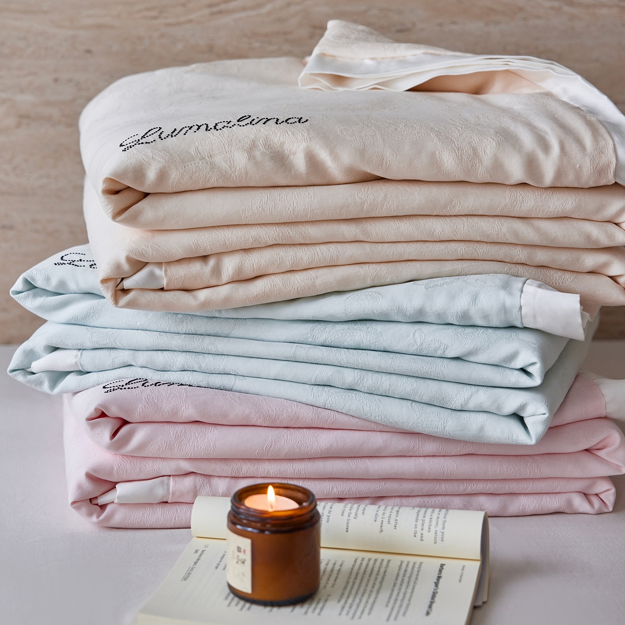 91家纺网 家纺一手货源 找家纺 （总）莱福仕 2026春夏新款浮光轻奢莱赛尔天丝夏被夏凉被空调被