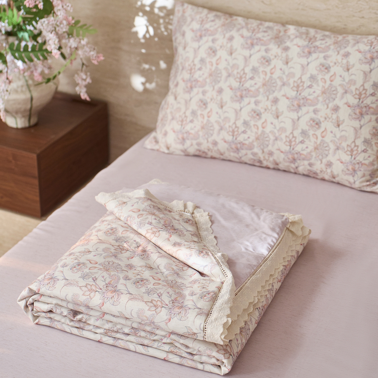 91家纺网 家纺一手货源 找家纺 （总）莱福仕 2026春夏新款亚麻国风莱赛尔天丝夏被夏凉被空调被