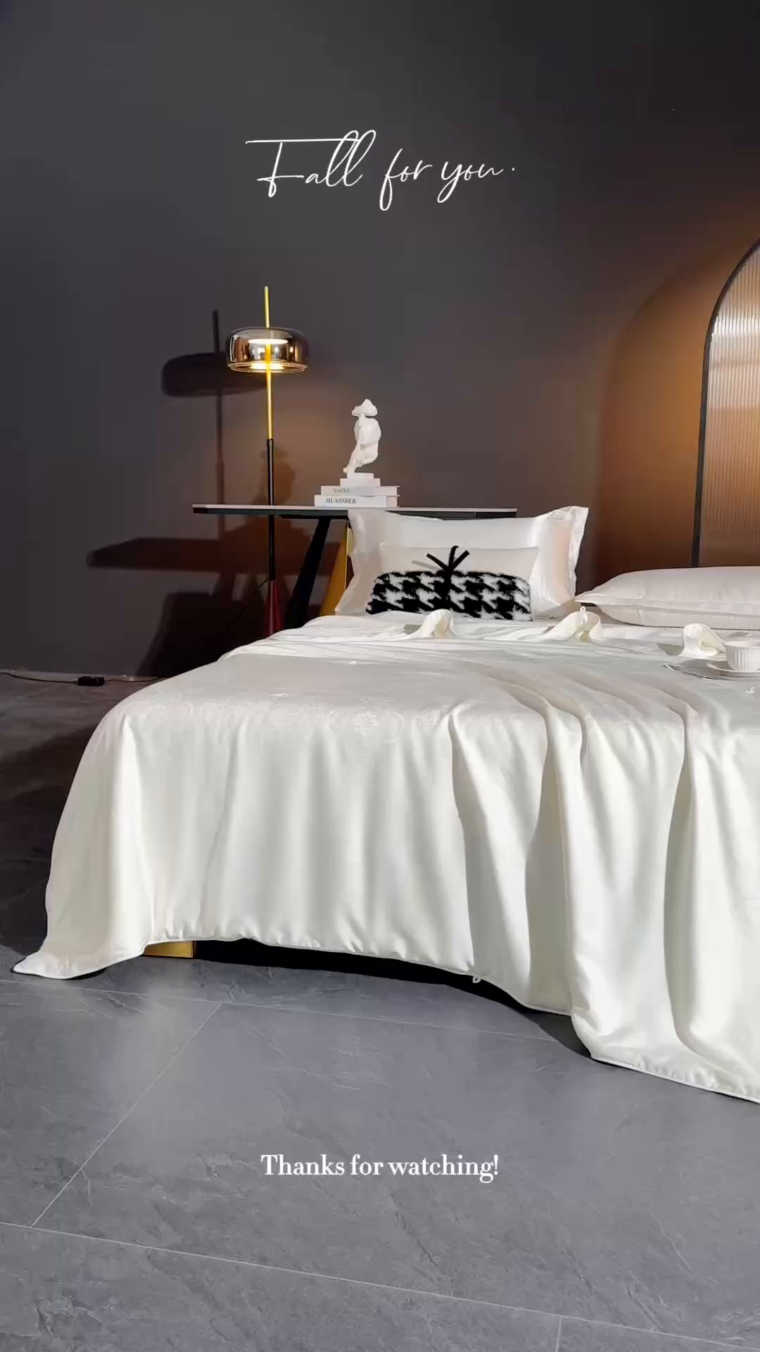 91家纺网 家纺一手货源 找家纺 合欢（原天一阁） 2026春夏新款60支贡缎提花竹棉100%蚕丝夏被春秋被 珍珠白