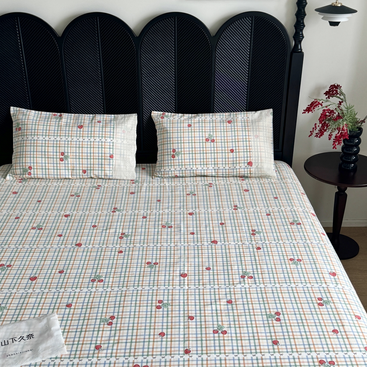 91家纺网 家纺一手货源 找家纺 （总）一隅花田 2026新款竹感纤维双经双纬高密度四季软布席全棉花边款老粗布