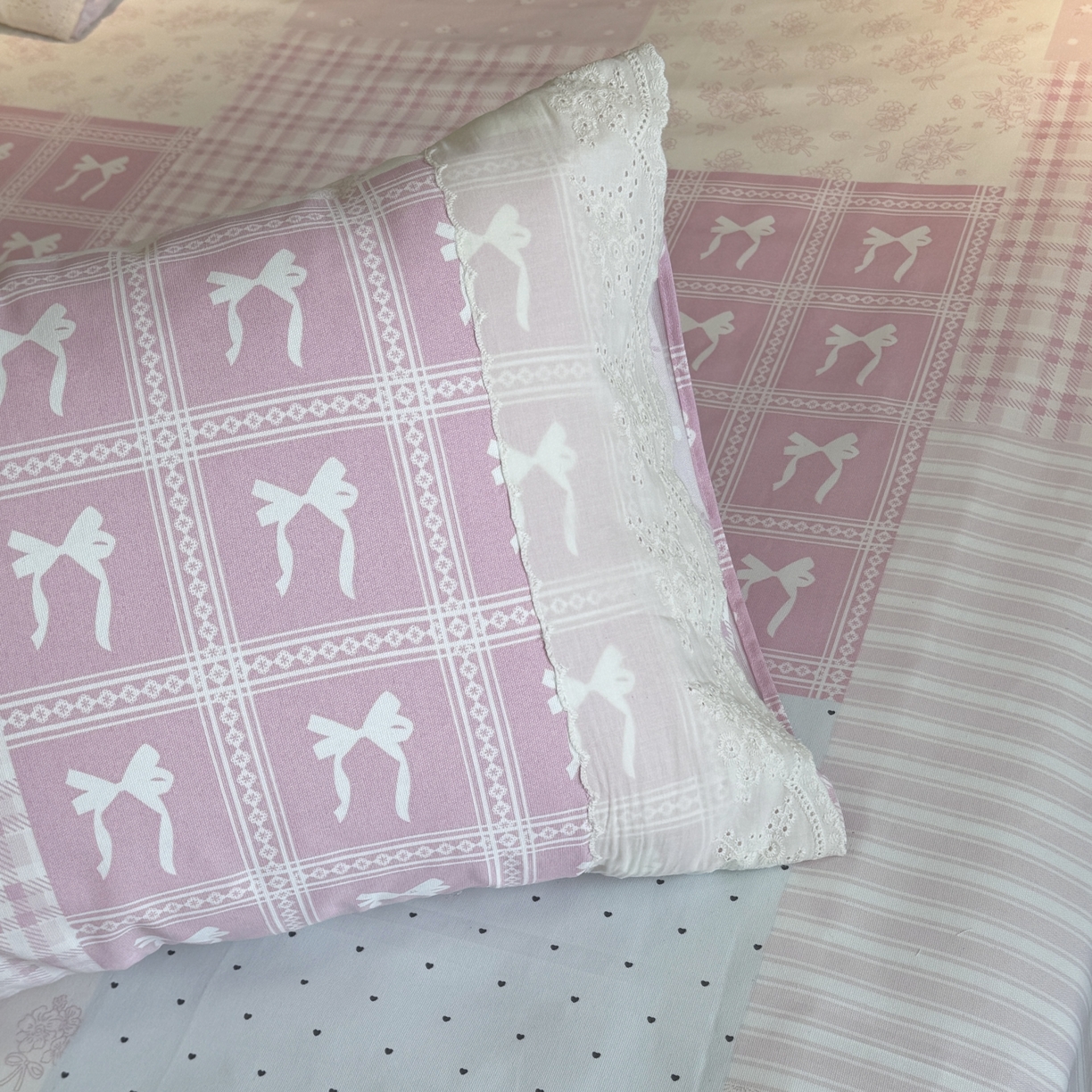 91家纺网 家纺一手货源 找家纺 一隅花田 2026新款竹感纤维双经双纬高密度四季软布席全棉花边款老粗布 奶油可可