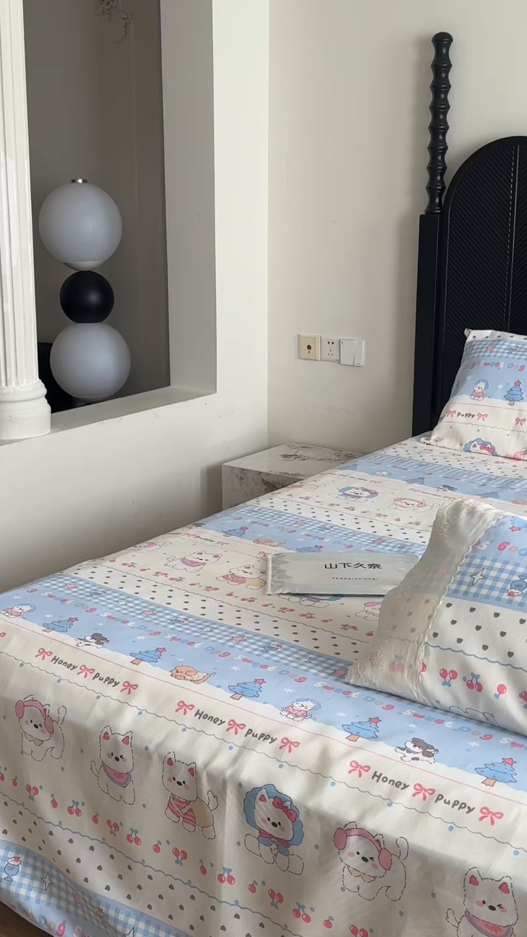 91家纺网 家纺一手货源 找家纺 一隅花田 2026新款竹感纤维双经双纬高密度四季软布席全棉花边款老粗布 汪星人