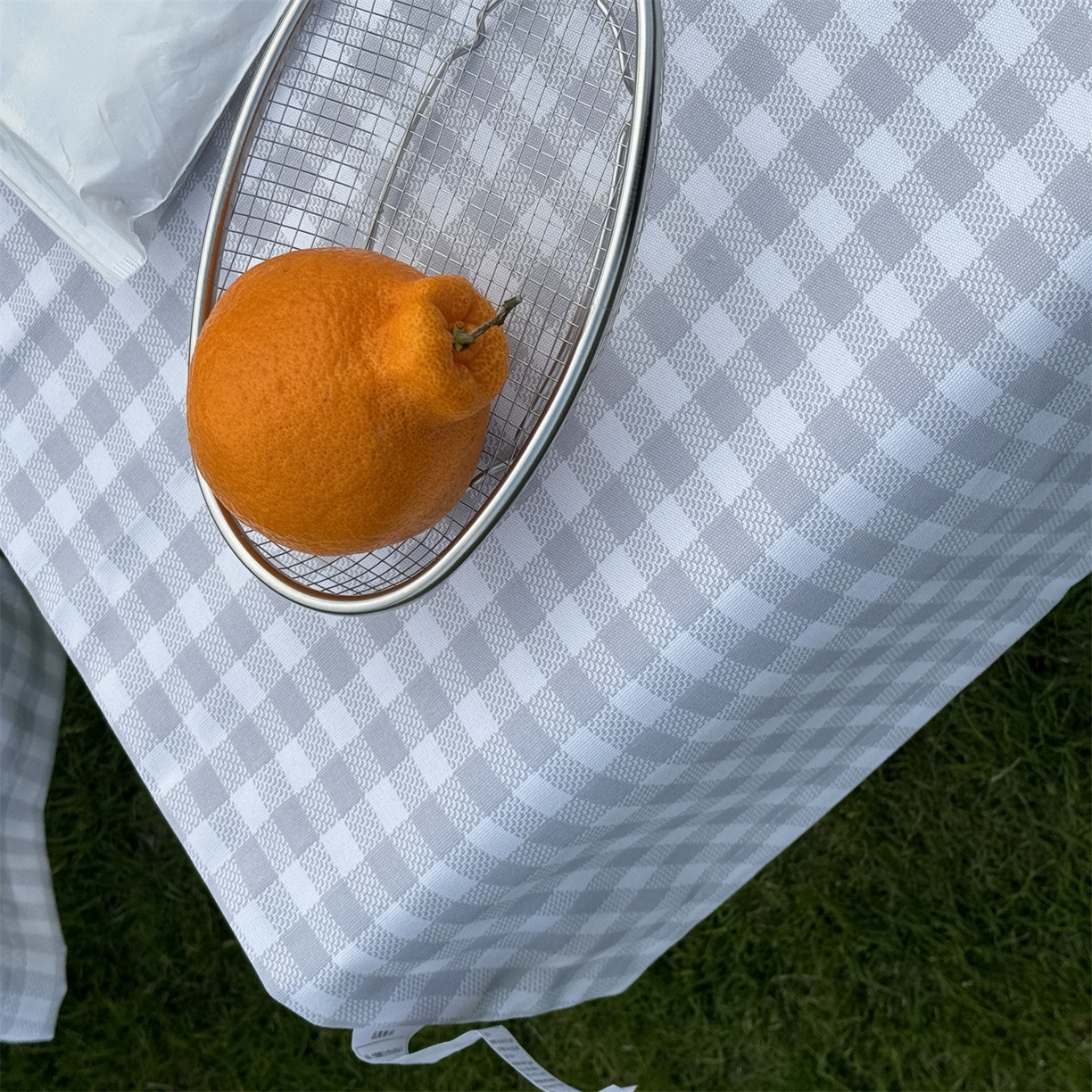 91家纺网 家纺一手货源 找家纺 （总）一隅花田 2026新款竹感纤维格子物语枕套