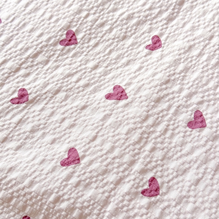 91家纺网 家纺一手货源 找家纺 韩约家纺 2026春夏新款韩式花边泡芙棉床单款夏被夏凉被空调被四件套 紫色心情