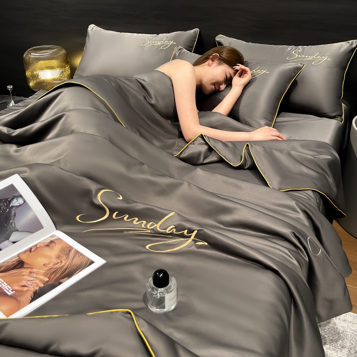 91家纺网 家纺一手货源 找家纺 （总）云恋家纺 2026新款可水洗夏被冰丝空调被夏凉被床单三四件套夏季薄被子春秋被芯夏天