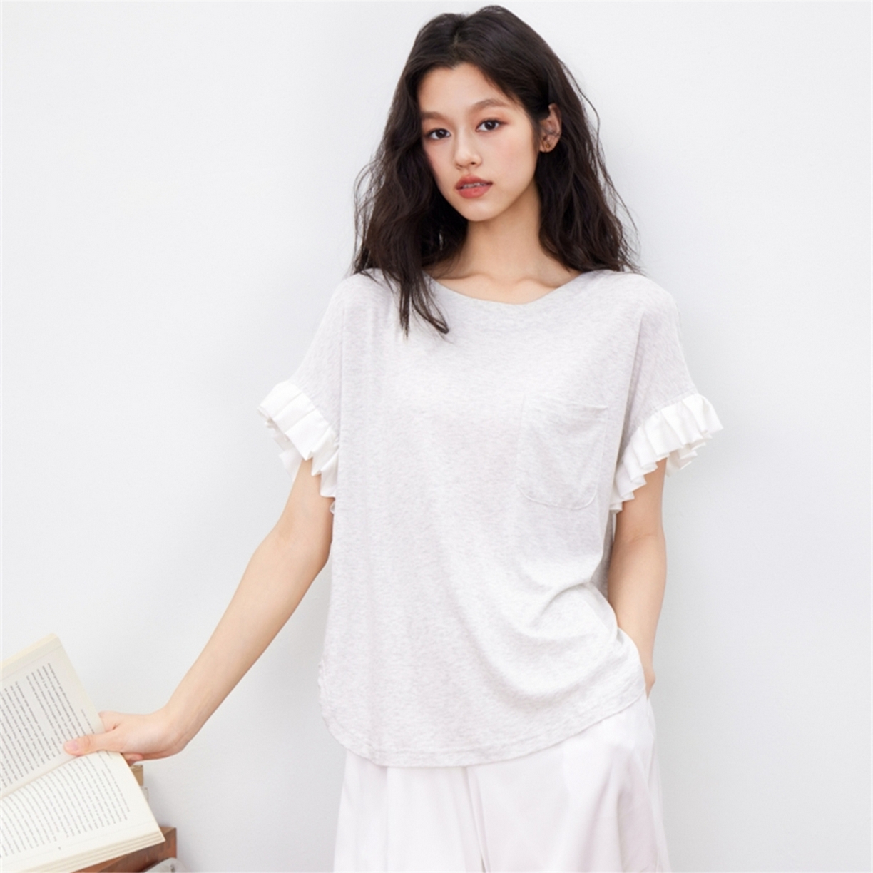 91家纺网 家纺一手货源 找家纺 （总）妍景家居生活馆 2026新款灯笼裤套装家居服