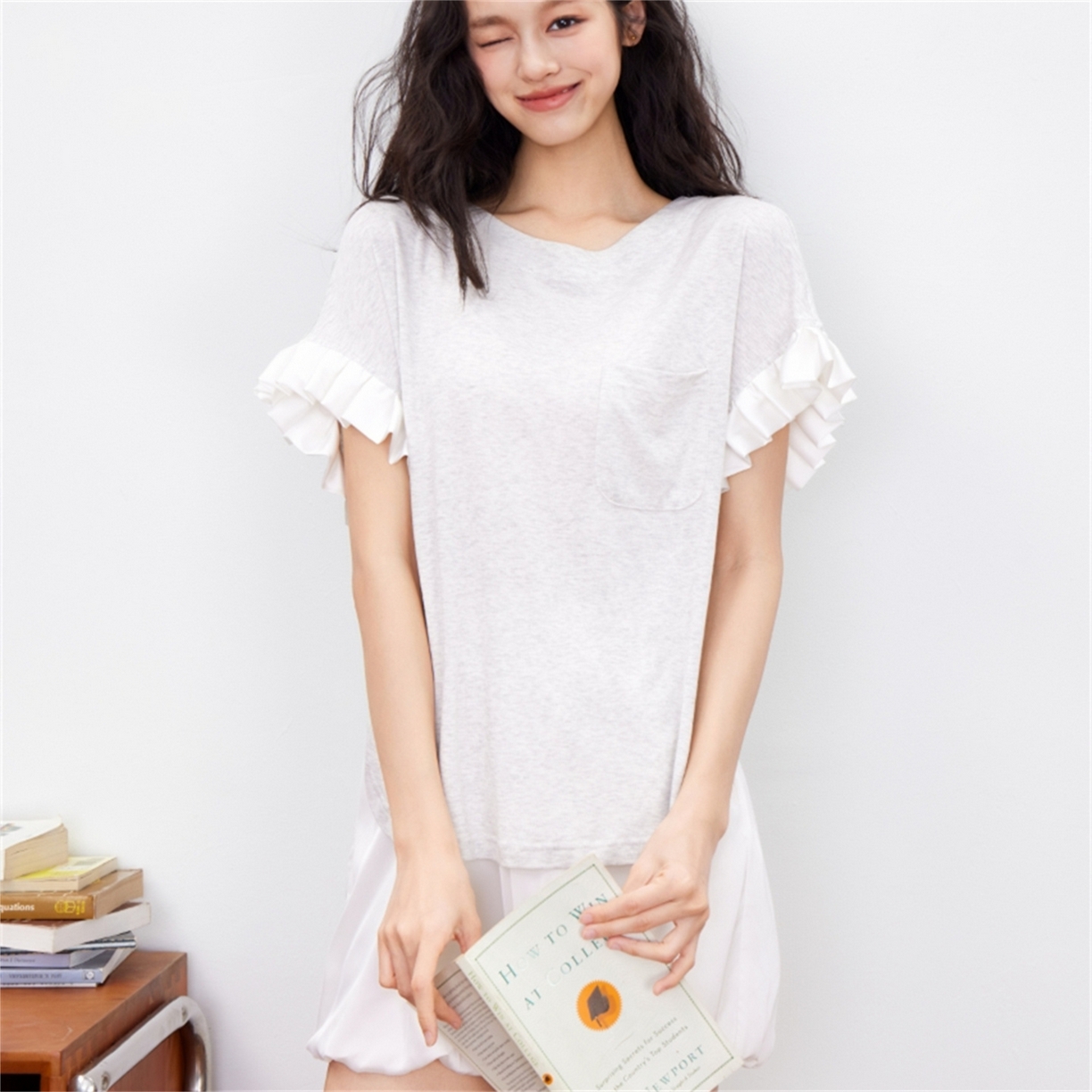 91家纺网 家纺一手货源 找家纺 （总）妍景家居生活馆 2026新款灯笼裤套装家居服