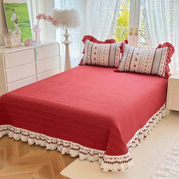 91家纺网 家纺一手货源 找家纺 韩约家纺 2026新款泡芙棉床盖款夏被夏凉被空调被四件套 星梦伙伴