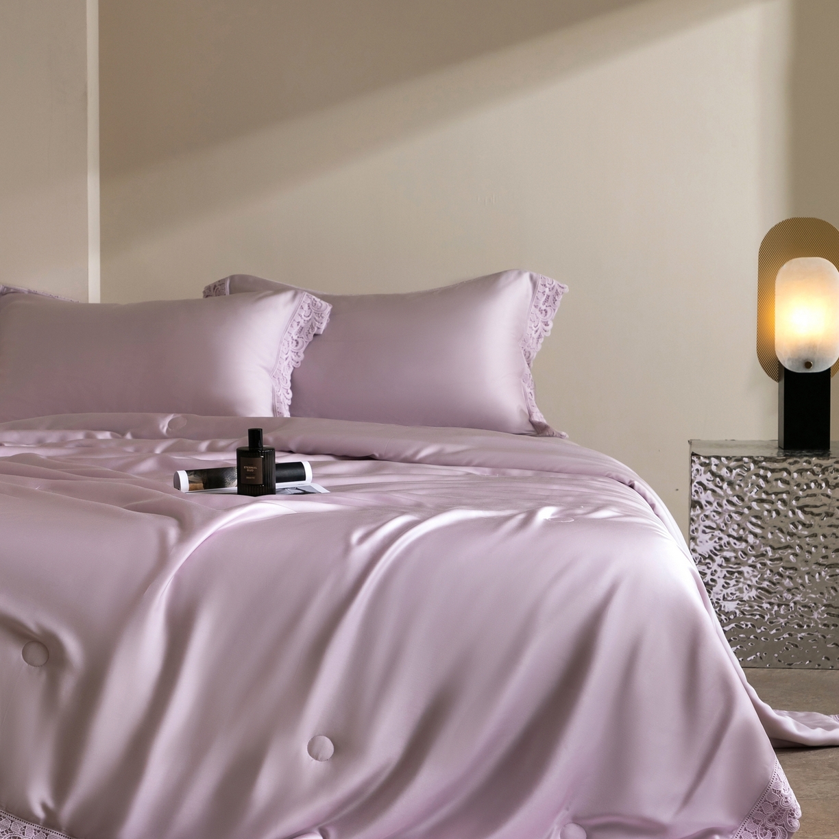 91家纺网 家纺一手货源 找家纺 （总）太古汇家居 2026新款兰精天丝夏被四件套南法假日