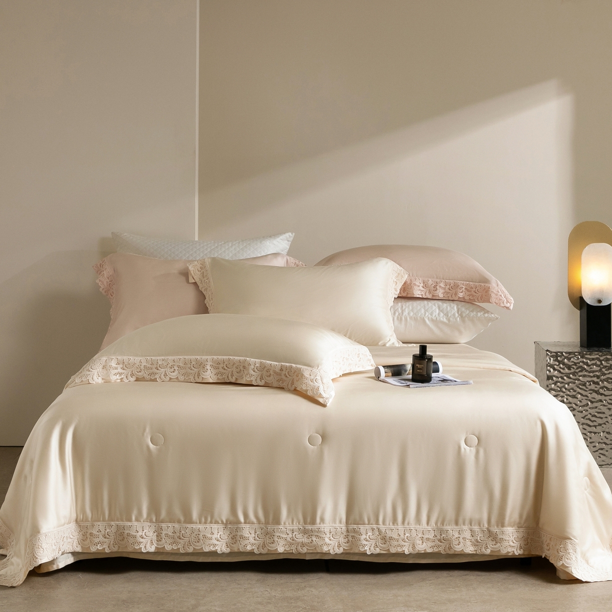 91家纺网 家纺一手货源 找家纺 （总）太古汇家居 2026新款兰精天丝夏被四件套南法假日