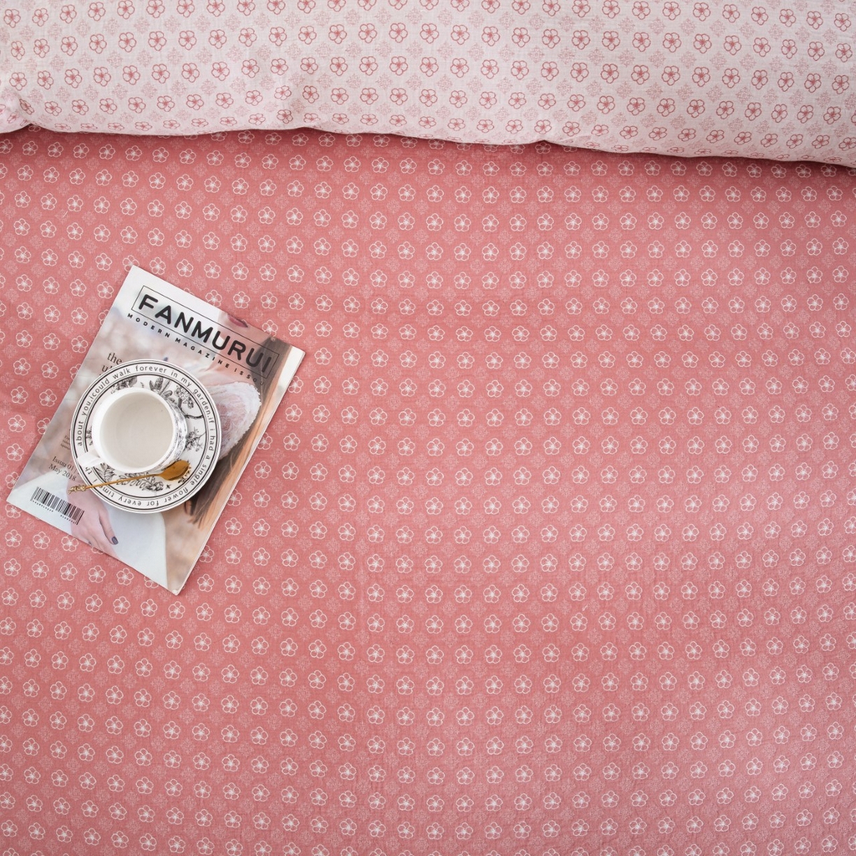 91家纺网 家纺一手货源 找家纺 （总）仰望棉麻双层纱供应链 2026新款织语全棉纯棉色织提花双层纱纽扣款四件套