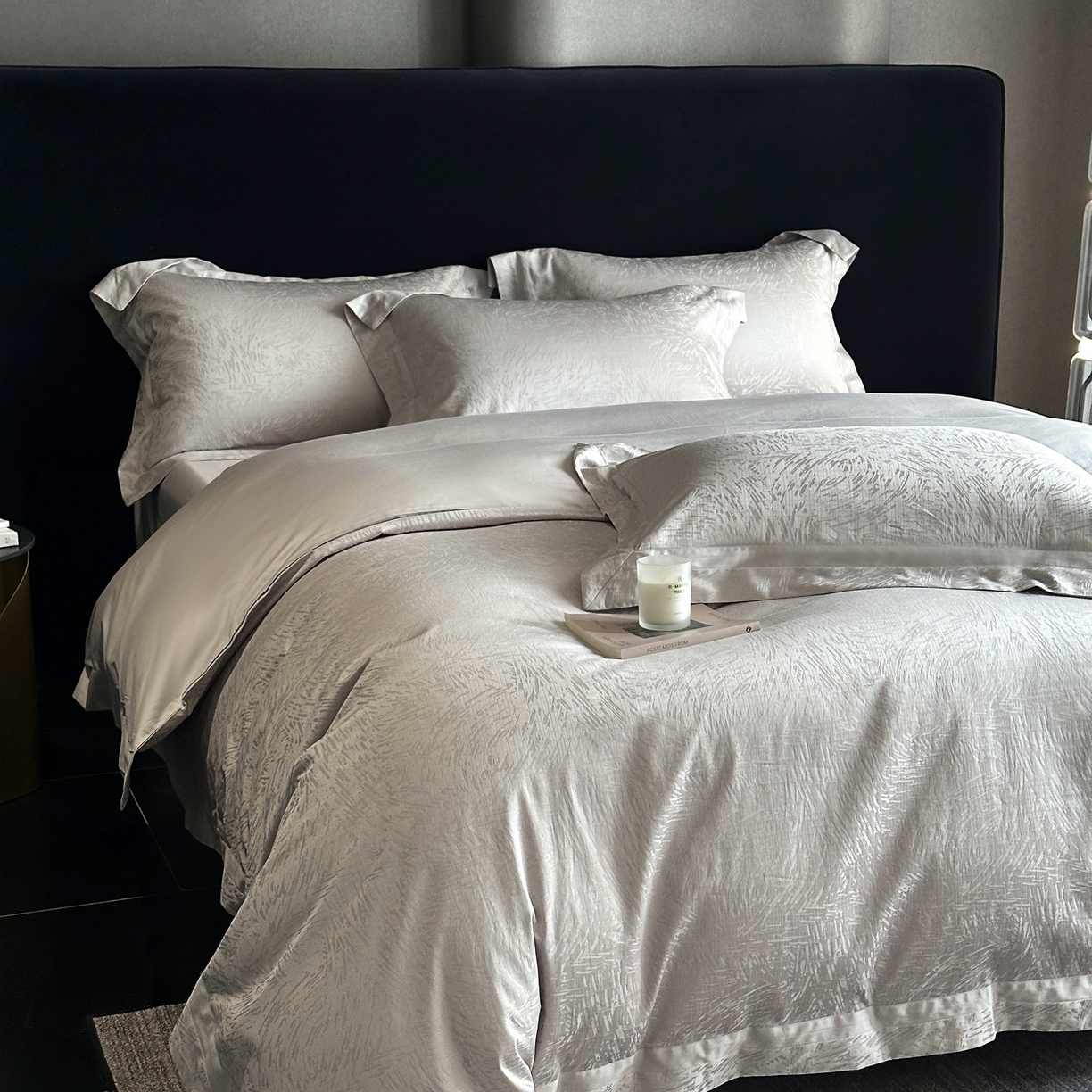 91家纺网 家纺一手货源 找家纺 [91家纺网精选]2026新款100s全棉纯棉提花四件套