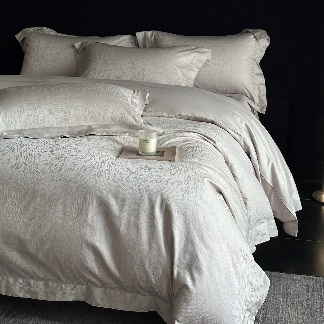 91家纺网 家纺一手货源 找家纺 [91家纺网精选]2026新款100s全棉纯棉提花四件套