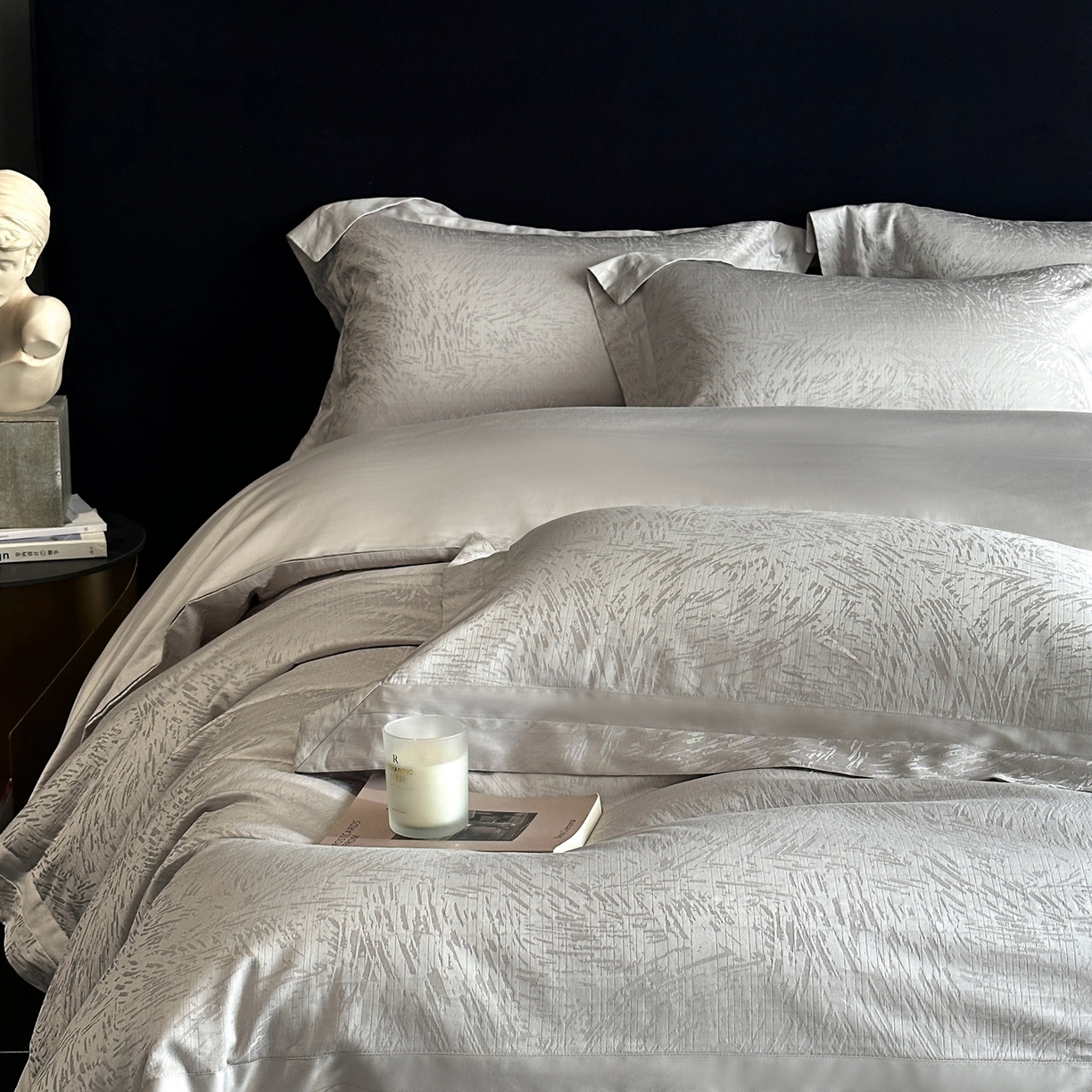 91家纺网 家纺一手货源 找家纺 [91家纺网精选]2026新款100s全棉纯棉提花四件套