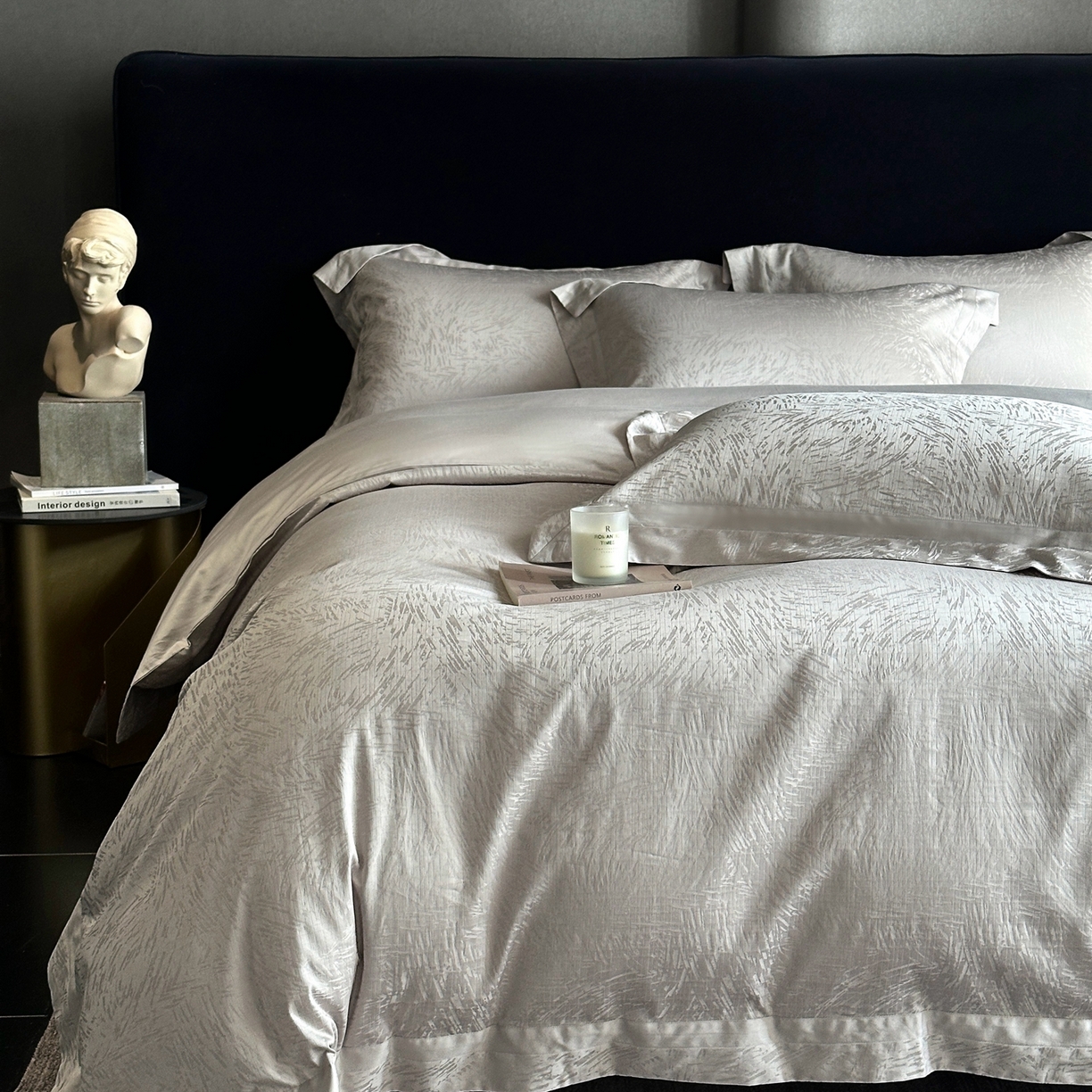 91家纺网 家纺一手货源 找家纺 [91家纺网精选]2026新款100s全棉纯棉提花四件套