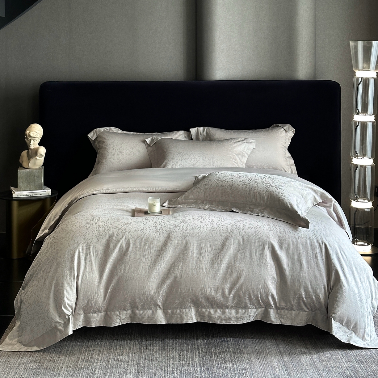 91家纺网 家纺一手货源 找家纺 [91家纺网精选]2026新款100s全棉纯棉提花四件套