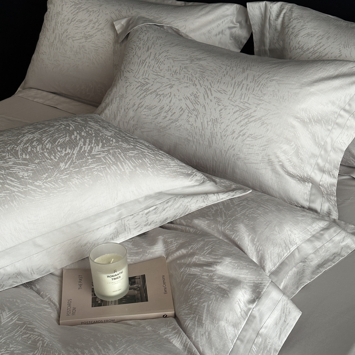 91家纺网 家纺一手货源 找家纺 [91家纺网精选]2026新款100s全棉纯棉提花四件套