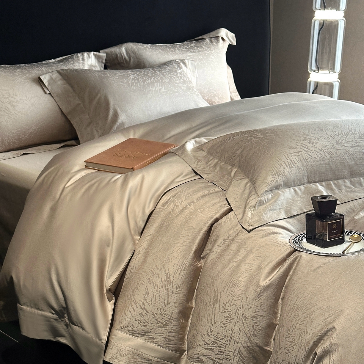 91家纺网 家纺一手货源 找家纺 [91家纺网精选]2026新款100s全棉纯棉提花四件套