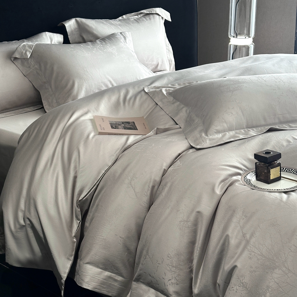 91家纺网 家纺一手货源 找家纺 [91家纺网精选]2026新款100s全棉纯棉提花四件套