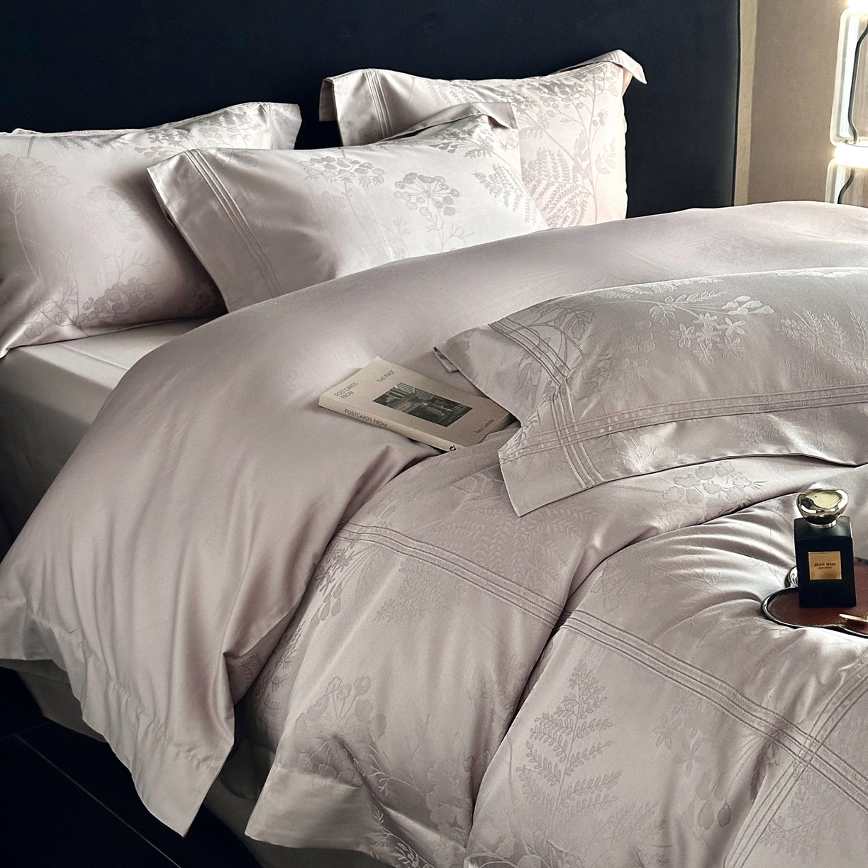 91家纺网 家纺一手货源 找家纺 [91家纺网精选]2026新款100s全棉纯棉提花四件套