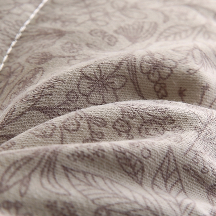 91家纺网 家纺一手货源 找家纺 贤内助家纺 2026新款全棉印花荞麦枕保健枕护肩枕枕头枕芯 咖色