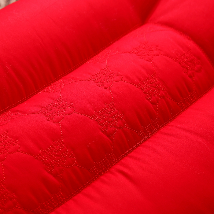 91家纺网 家纺一手货源 找家纺 贤内助家纺 2026新款全棉刺绣婚庆枕定型枕保健枕枕头枕芯 吾家有喜